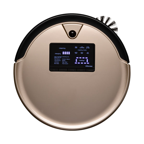 Bob PetHair Plus Robotic Vacuum Cleaner and Mop in champagne